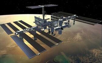 International Space Station Wallpaper Image