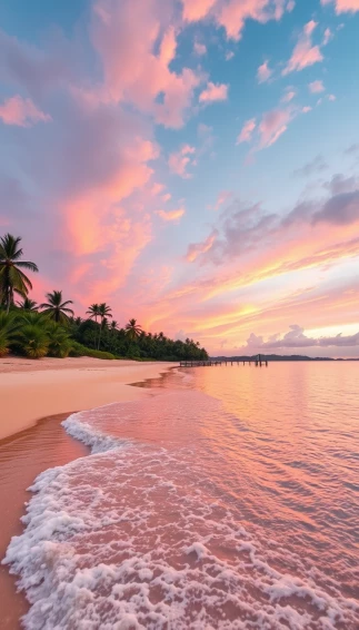 Background For Mobile Of Beach