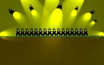 Grass Yellow Spotlight Minimalistic