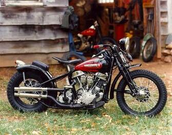 Harley Sportster Chopper Davidson Panhead Tt