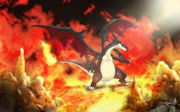Mega Charizard Shiny Solar Power By Cloudxmoe