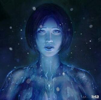 Wallpaper Cortana Halo Concept Art Industries