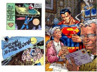 Welcome To The Superman Christmas Art Section
