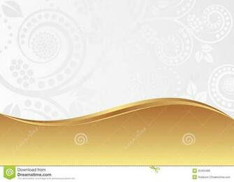 White And Gold Wallpaper