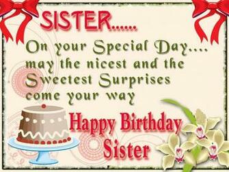 Wallpaper Happy BirtHDay Sister Greeting Cards HD Wishes