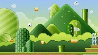 Mario Video Game Background Super Bros Wallpaper