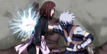 Rin Nohara Kakashi Hatake HD Wallpaper Background Image