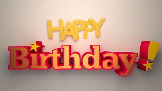 Happy BirtHDay HD 3d Wallpaper