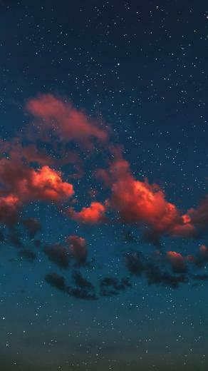 Mia Mucc On Sky Aesthetic iPhone Wallpaper