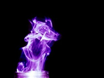 Purple Cloud Smoke Photography