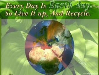 Every Day Is Earth High Resolution Wallpaper