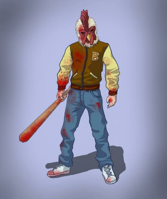 Jacket Hotline Miami By Awkner