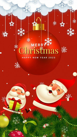 Joyful Christmas Wishes In Merry