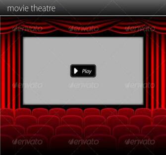 Movie Theater Background For Video Player