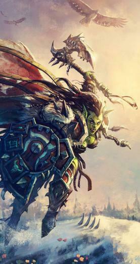 Hearthstone Protection Warrior The iPhone Wallpaper
