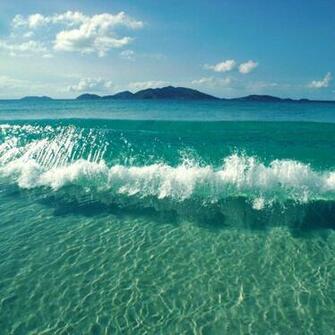 iPad Wallpaper Wave And Cloud Natural Scenery