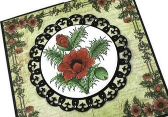 Here S A Peek At The Inside Of This Gate Fold Card