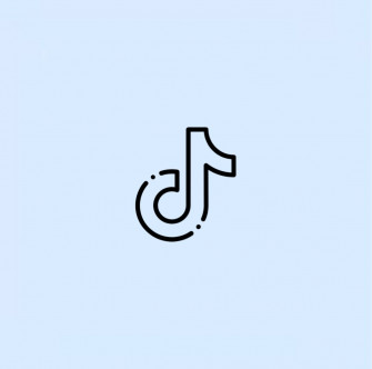 Phone Icon Aesthetic Blue Tiktok Wallpaper