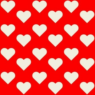Seamless Heart Background Vector Tiles