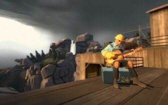 Engineer Tf2 Wallpaper Blu Team