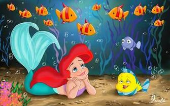 Desktop Wallpaper For Widescreen High Definition Little Mermaid HD