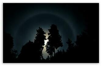 Moon Halo HD Wallpaper For Standard Fullscreen Uxga Xga Svga