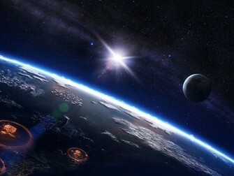 Cosmos Planet Armageddon Wallpaper
