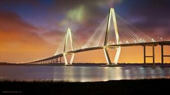 Arthur Ravenel Jr Bridge Night