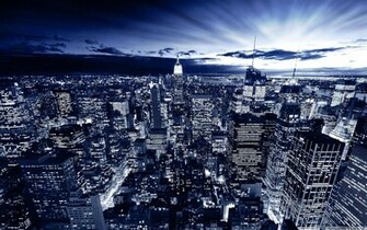 Light Of New York In Usa City HD Wallpaper More About