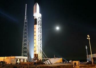 Simplistic Spacex Wallpaper Showing Various Falcon Rocket
