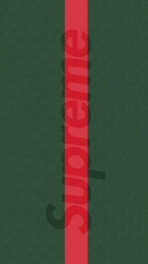 Gucci Supreme iPhone Wallpaperbentley
