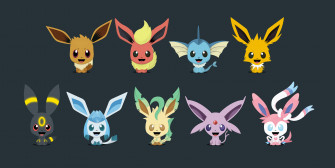 Eevee Evolutions Wallpaper