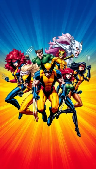 X Men Phone Wallpaper
