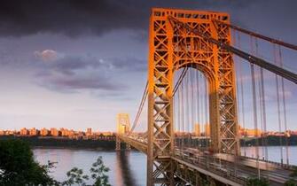 George Washington Bridge X Close