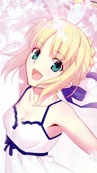 Anime Sakura Girl Wallpaper iPhone