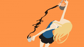 Saya Dagashi Kashi Minimalist 4k Ultra HD Wallpaper Background