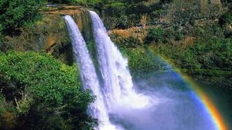 Beautiful Landscape Waterfall Wallpaper Android With