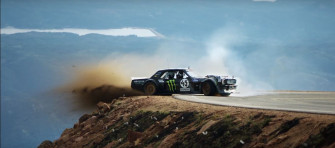 Climbkhana Ken Block Tames Pikes Peak In Hp Hoonicorn