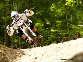 Bicycles Downhill Wallpaper