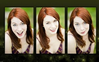 Felicia Day Mashup Wallpaper