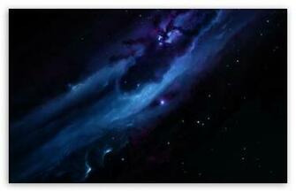 Blue Nebula Wallpaper