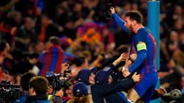 In Pics Relive Barcelona S Magical Comeback Against Paris Saint