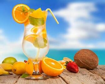 Tropical Cocktail Wallpaper HD Desktopinhq