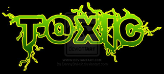 Toxic Logo By Dannyboi Uk