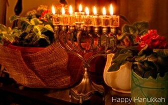 Desktop Wallpaper Of Happy Hanukkah Computer