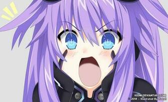Neptunia Purple Heart Wallpaper Hyperdimension