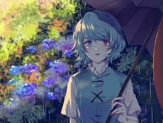 Tatara Kogasa Touhou Raining Umbrella