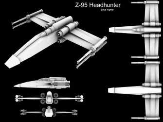 Z95 Headhunter By Vacuitymechanica Wallpaper