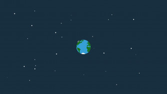 Earth Wallpaper Space Minimalism Sky Design Flat
