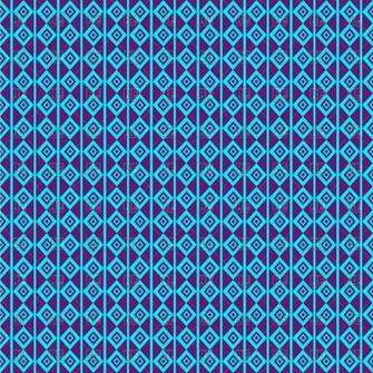 Blue Background With Vertical Lines Of Diamond Shaped Elements Vector